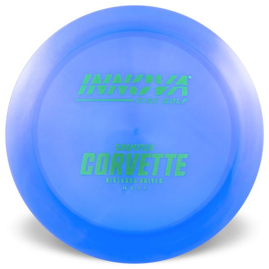 INNOVA DISC GOLF CANADA	
Corvette Champion Distance Driver	Firm grip	High durability	Stable flight path	Great for distance and control	Resistant to scratches	Ideal for advanced players
