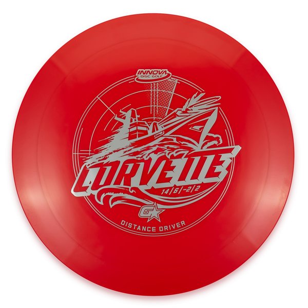 INNOVA DISC GOLF CANADA	
Corvette  Distance Driver	Firm grip	good durability excellent grip	Stable flight path	Great for distance and control	Resistant to scratches	Ideal for advanced players Straight flight
