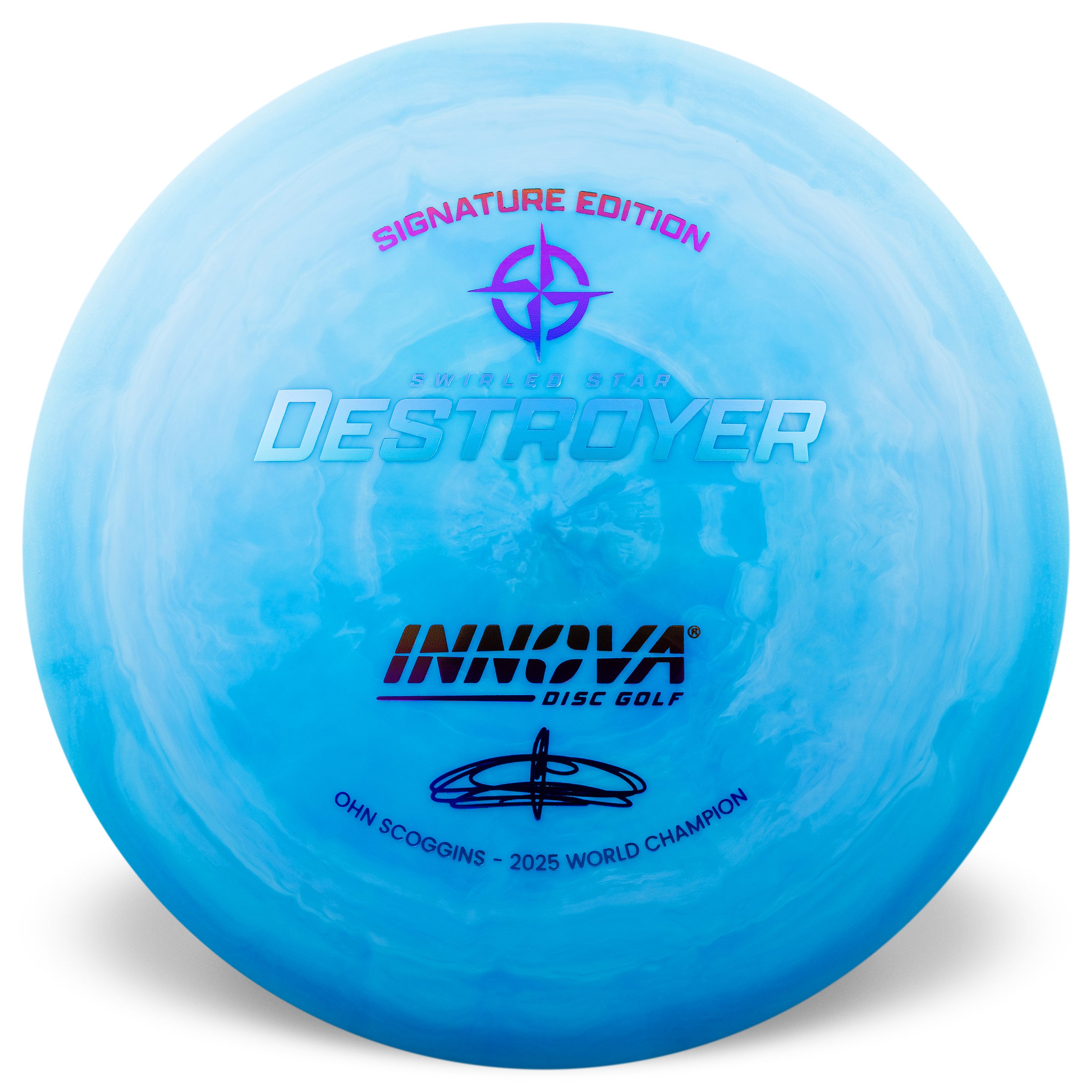 Destroyer Star (Ohn Scoggins 2025 World Champion Swirled Star Signatur