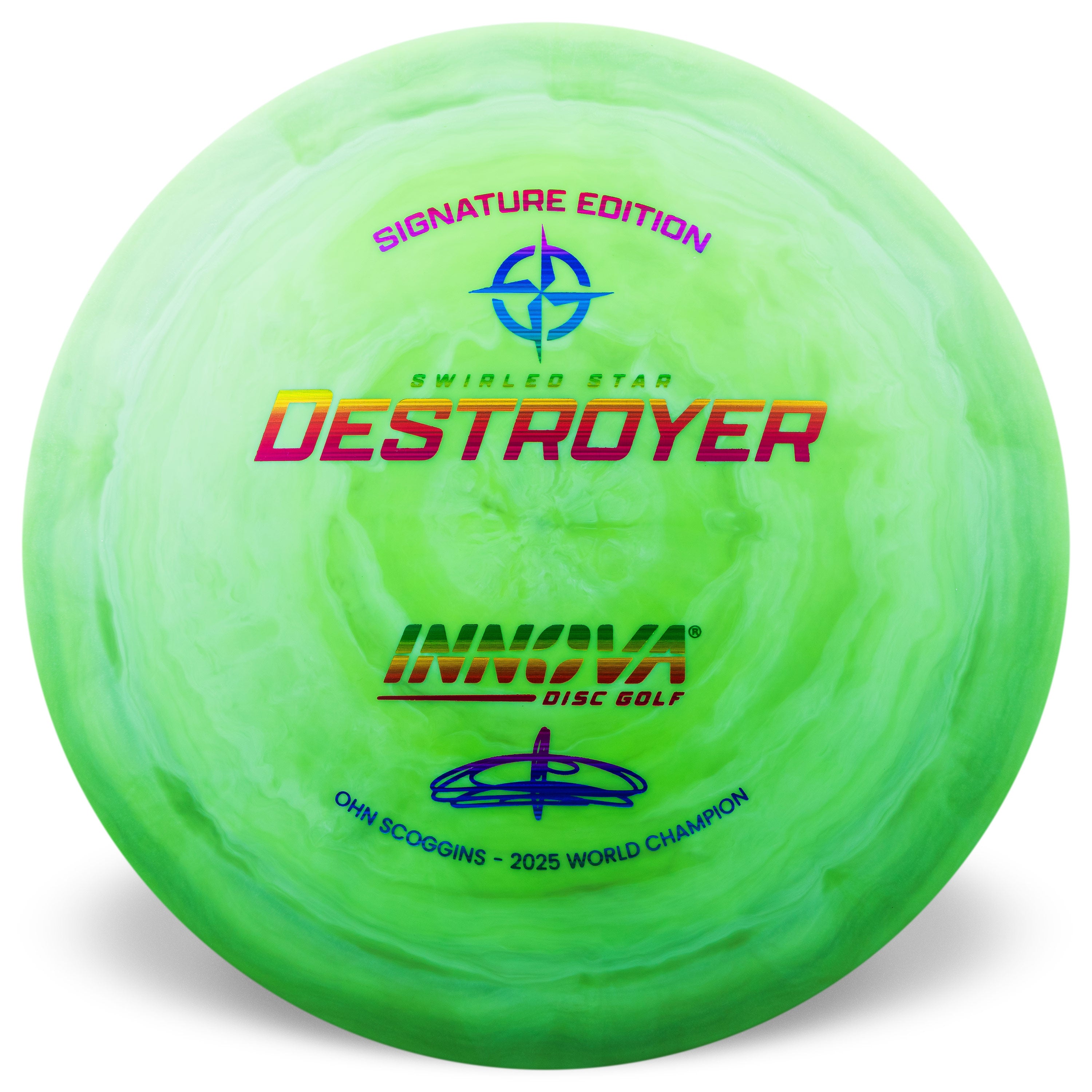 Destroyer Swirled Star (Ohn Scoggins 2025 World Champion Signature Edition)