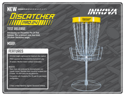 DISCatcher® Pro 24 "Test Run" Portable Target