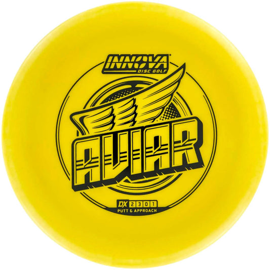 Innova Disc Golf Canada DX Aviar Putt & Approach Disc Excellent grip	Lightweight options available	Moderate durability	Good for beginners	Affordable pricing	Great for learning techniques
