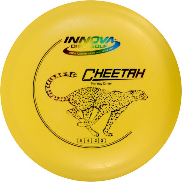 INNOVA DISC GOLF CANADA	Cheetah	Fairway Driver	Superior grip	moderate durability	Consistent flight path	Suitable for fairway shots Good for distance and control	Versatile for different shots
STRAIGHT EASY TO USE BEGINNER FRIENDLY