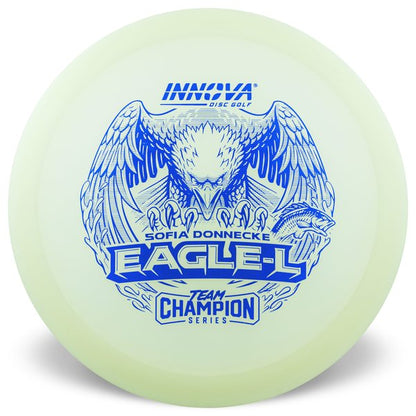 Eagle-L Proto Glow Champion (Sofia Donnecke 2025 Tour Series)Eagle	Fairway Driver	Flexible	Premium feel	Increased Control	Good for Windy Conditions	Versatile	Weather Resistant Durable