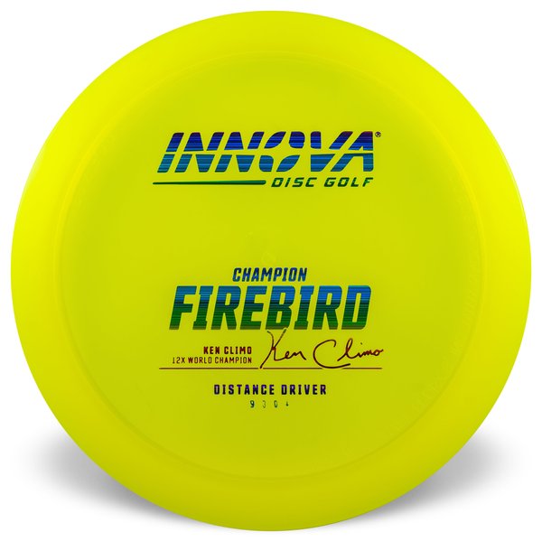 INNOVA DISC GOLF CANADA	Firebird
Durable Power Player	Headwind Use	Cold Hardened	Vibrant Colors	Durable Option	Textured Surface
Cold Grip	Power Driver	Color Fades
