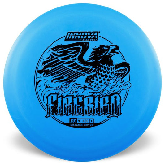 Firebird Distance Driver INNOVA DISC GOLF CANADA	Firebird
Durable Power Player	Headwind Use	Cold Hardened	Vibrant Colors	Durable Option	Textured Surface
Cold Grip	Power Driver	Color Fades
