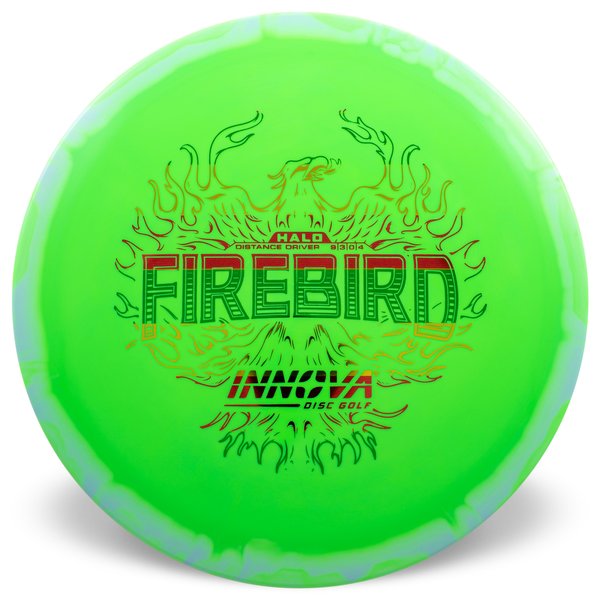 Innova Disc Golf Canada Firebird Distance Driver INNOVA DISC GOLF CANADA	Firebird
Great Durability Power Player	Headwind Use	Cold Hardened	Vibrant Colors	Durable Option	Textured Surface
Cold Grip	Power Driver	Color Fades
