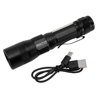 LED/UV Rechargeable Flashlight