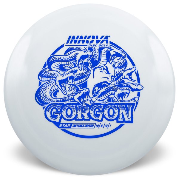 INNOVA DISC GOLF CANADA GORGON STAR DISTANCE DRIVER BEGINNER FRIENDLY EASY TO USE INNOVA DISC GOLF CANADA 	Gorgon	Distance Driver	 Quality	grip 	High Speed	Long Distance	Ideal for Power Throws	Reliable Fade high glide grippy durable
UNDERSTABLE
