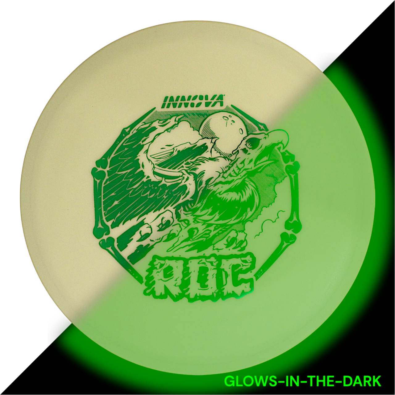 Innova Disc Golf Canada Proto Glow DX Roc midrange Halloween Edition