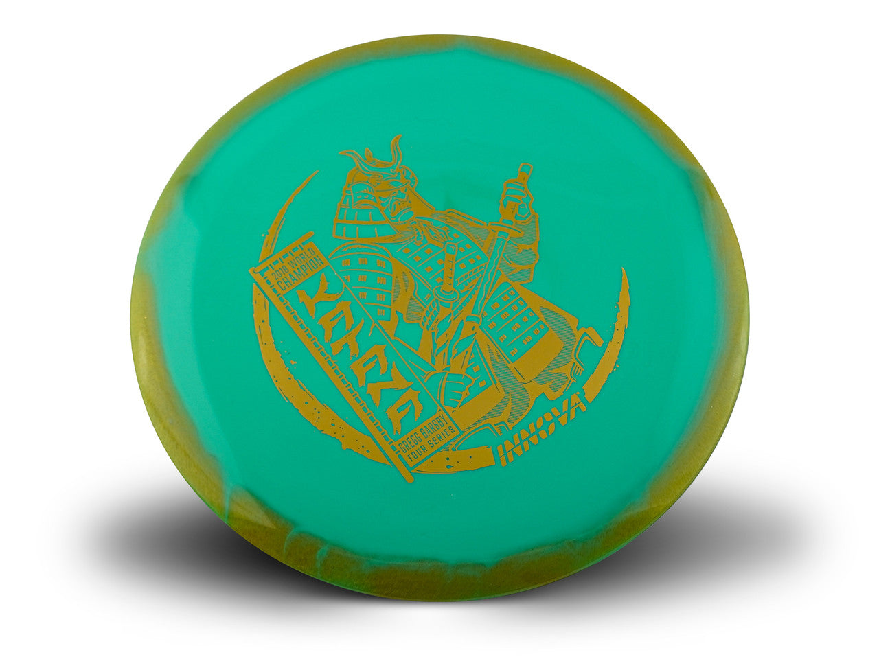 Innova Disc Golf Gregg Barsby 2024 Tour Series Halo Star Katana Distance Driver Distance Driver	Firm grip	High durability	Stable flight path		Resistant to scratches	Ideal for advanced players Flexible in cooler conditions	Great for distance and control	Maintains stability over time	Comfortable for grip

