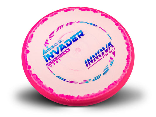 Innova Disc Golf Canada Halo Nexus Invader INNOVA DISC GOLF CANADA	Invader		Putter	Hand Moldable	Reduced Power	Reduced Speed	Slow Glide	Highly Flexible	Wind friendly overstable flat Durable grippy
