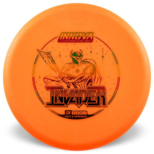 INNOVA DISC GOLF CANADA	Invader		Putter	Hand Moldable	Reduced Power	Reduced Speed	Slow Glide	Highly Flexible	Wind friendly overstable flat
