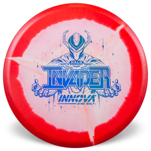 Innova Disc Golf Canada Halo Nexus Invader INNOVA DISC GOLF CANADA	Invader		Putter	Hand Moldable	Reduced Power	Reduced Speed	Slow Glide	Highly Flexible	Wind friendly overstable flat Durable grippy
Premium