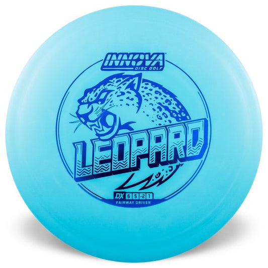 Innova Disc Golf Canada DX Leopard 	Fairway Driver	Good Glide	Increased Control	Versatile	good Speed Improved Glide	Comfortable Grip	Signature Edition	High Hold	High Flexibility	Durable Flex

 