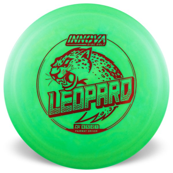 Innova Disc Golf Canada DX Leopard 	Fairway Driver	Good Glide	Increased Control	Versatile	good Speed Improved Glide	Comfortable Grip	Signature Edition	High Hold	High Flexibility	Durable Flex

 
