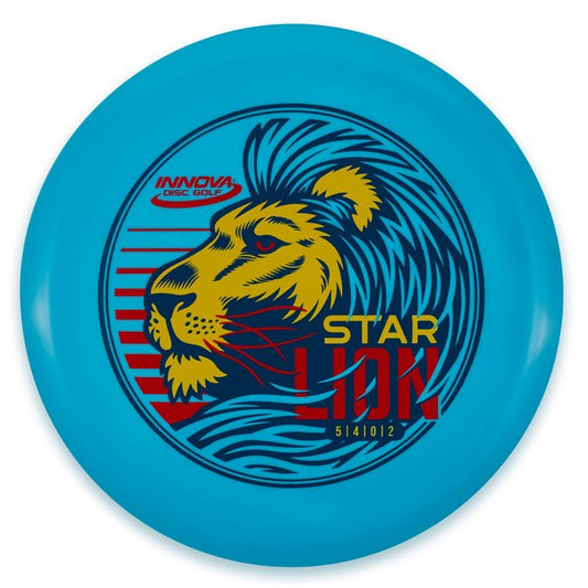 Innova Disc Golf Canada star
Lion Midrange	Wind Resistant	Moderate Durability	Reduced Power	Fade Stability	Versatile Mold	Consistent Control Durable
