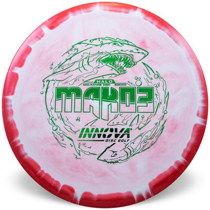 Innova Disc Golf Canada Champion Mako3 Midrange	Flexible	Premium feel	Ideal for Controlled Shots	Straight Shooter	Reliable Fade	Great Glide No fade No turn Beginner Friendly
