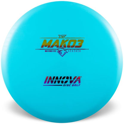  Innova Disc Golf Canada Champion Mako3 Midrange	Flexible	Premium feel	Ideal for Controlled Shots	Straight Shooter	Reliable Fade	Great Glide No fade No turn Beginner Friendly
Glows in dark 