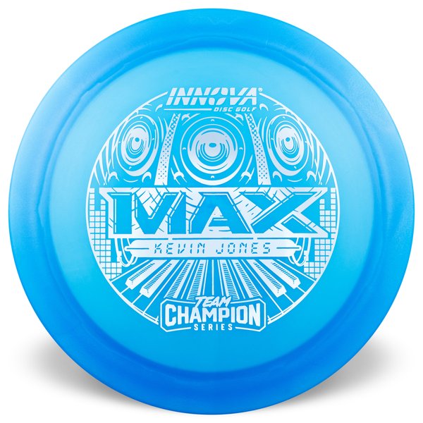 Max Luster Champion (Kevin Jones 2025 Tour Series) Distance Driver	Good Grip	Good Durability	Wind Resistant	High Speed	Good Glide	Ideal for Power Throws overstable shots
