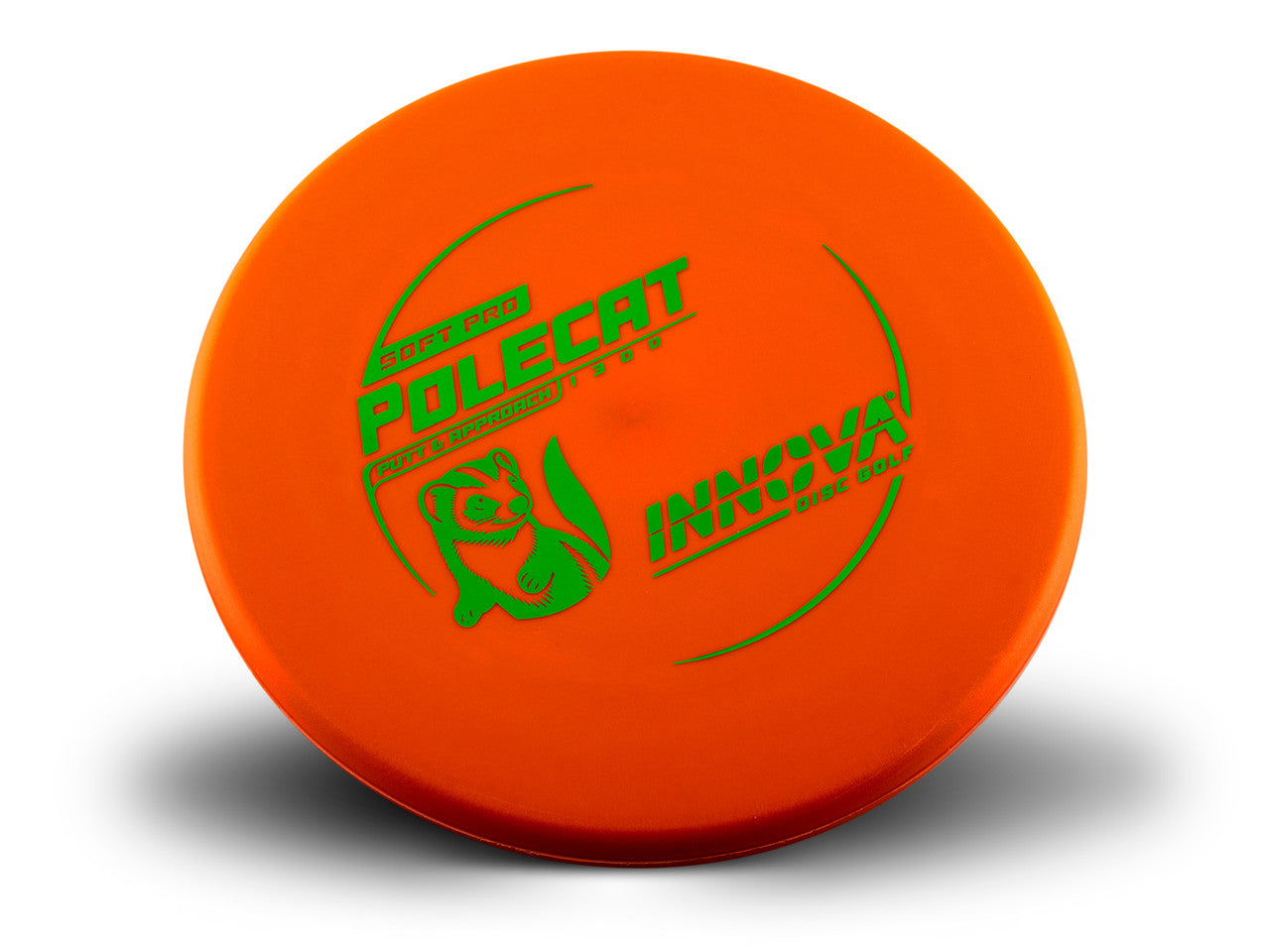 INNOVA DISC GOLF CANADA Polecat
Soft grip	High durability	Stable flight path	Resistant to scratches	Ideal for all players good grip Deep hold easy to use