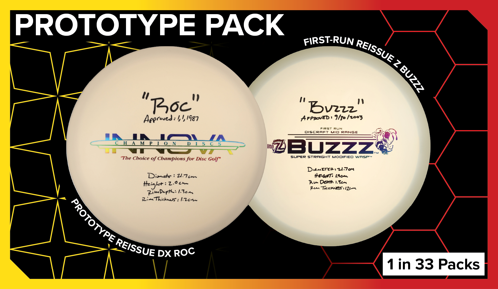 Innova x Discraft World's Edition Roc & Buzzz Collector Set