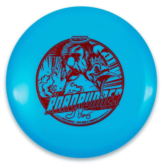 Innova Disc Golf Canada Star Roadrunner INNOVA DISC GOLF CANADA	Roadrunner star	Superior grip	Good durability	Consistent flight path	Suitable for all skill levels	Good for distance and control	Versatile for different shots
