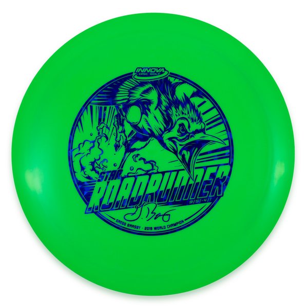 Innova Disc Golf Canada Star Roadrunner INNOVA DISC GOLF CANADA	Roadrunner star	Superior grip	Good durability	Consistent flight path	Suitable for all skill levels	Good for distance and control	Versatile for different shots
