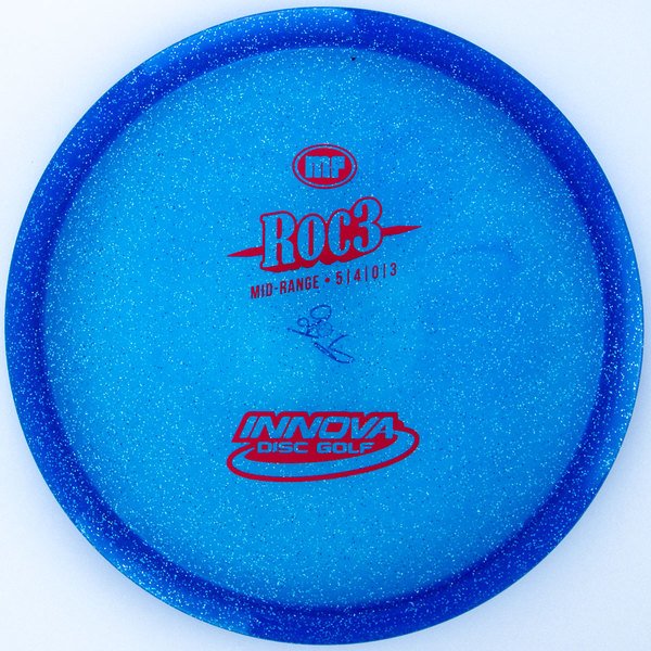 Innova Disc Golf Canada Champion I-Dye Roc3 Mid-Range Driver INNOVA DISC GOLF CANADA	Roc3
Midrange	Firm grip	High durability	Stable flight path		Resistant to scratches	Ideal for advanced players overstable  moderate glide
forehand shots
