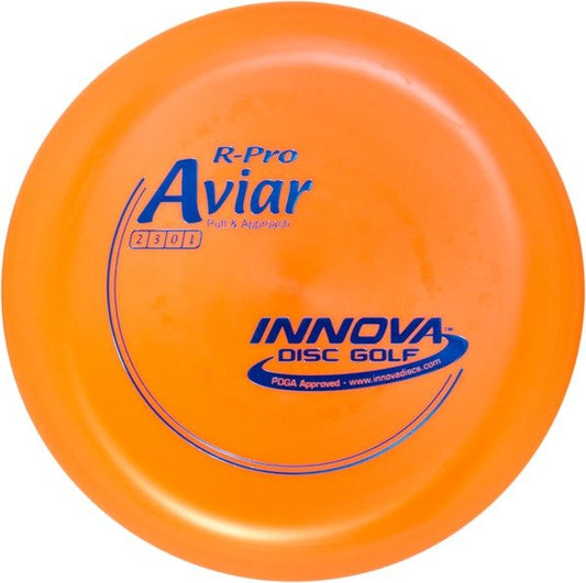 Innova Disc Golf Canada R-Pro Aviar Putt & Approach Disc Soft grip	Moderate durability	Best for putters and approaches	Good for beginners	Excellent for touch shots	Retains grip even when wet
