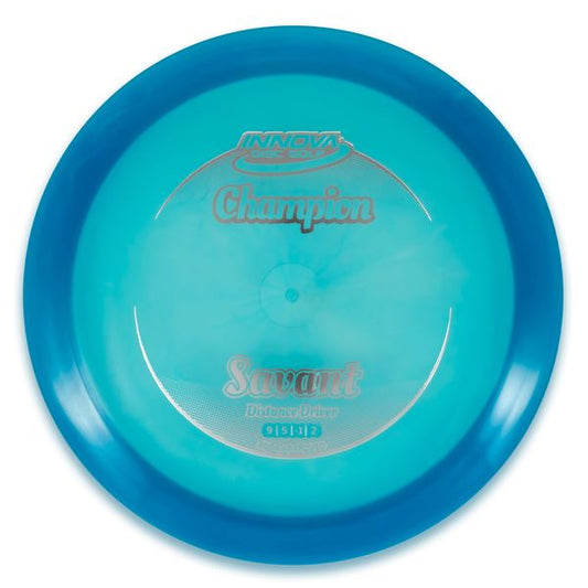 INNOVA DISC GOLF CANADA
Savant Distance Driver	Flexible	Premium feel	Reliable Fade	Good Glide	High Speed	Wind Resistant straight shooter low fade
