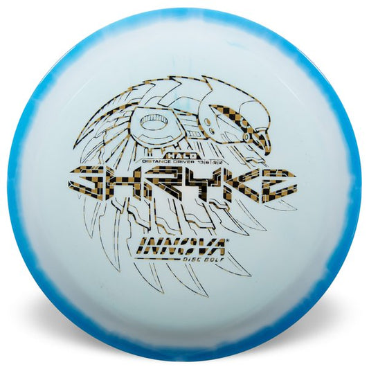 Innova Disc Golf Canada Halo Star Shryke Distance Driver Superior grip soft	Great durability	Consistent understable flight path	Suitable for all skill levels	Good for distance and control	Versatile for different shots good glide
