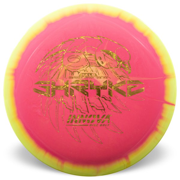 Innova Disc Golf Canada Halo Star Shryke Distance Driver Superior grip soft	Great durability	Consistent understable flight path	Suitable for all skill levels	Good for distance and control	Versatile for different shots good glide
