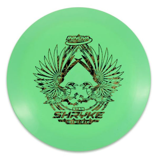 Innova Shryke Star Superior grip	Good durability	Consistent understable flight path	Suitable for all skill levels	Good for distance and control	Versatile for different shots
