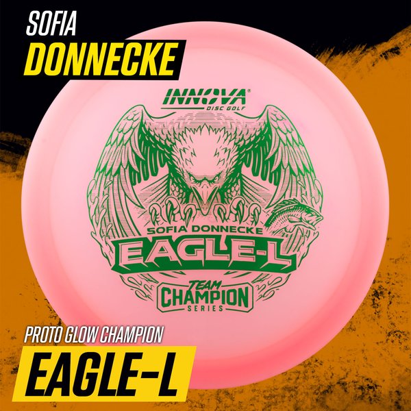 Eagle-L Proto Glow Champion (Sofia Donnecke 2025 Tour Series)Eagle	Fairway Driver	Flexible	Premium feel	Increased Control	Good for Windy Conditions	Versatile	Weather Resistant Durable