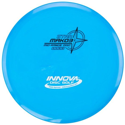  Innova Disc Golf Canada Champion Mako3 Midrange	Flexible	Premium feel	Ideal for Controlled Shots	Straight Shooter	Reliable Fade	Great Glide No fade No turn Beginner Friendly
Glows in dark 