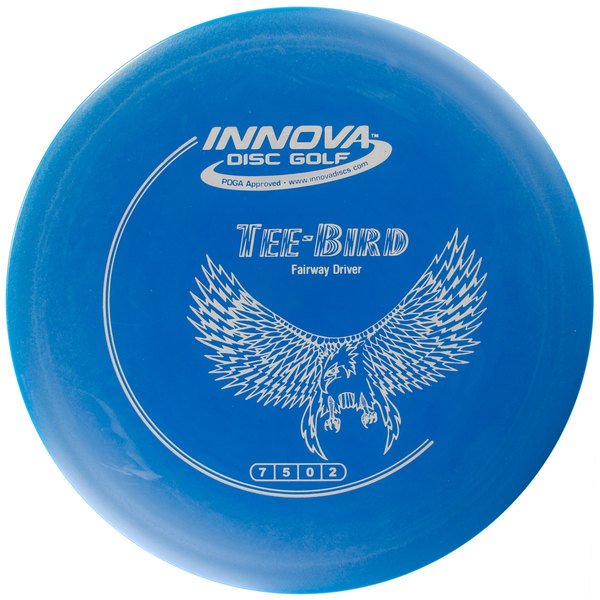 INNOVA DISC GOLF CANADA	Teebird	Fairway Driver	Flexible	Premium Opaque	Weather Resistant	High Speed	Good Glide	Good for Windy Conditions No turn 
