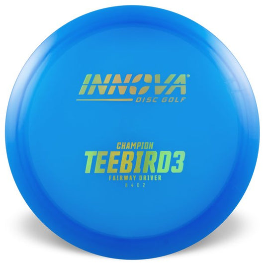 Innova Disc Golf Canada Champion Teebird3 INNOVA DISC GOLF CANADA	Teebird3	Fairway Driver	Flexible	Premium feel	Weather Resistant	High Speed	Good Glide	Good for Windy Conditions No turn flexible grip Great durability 
