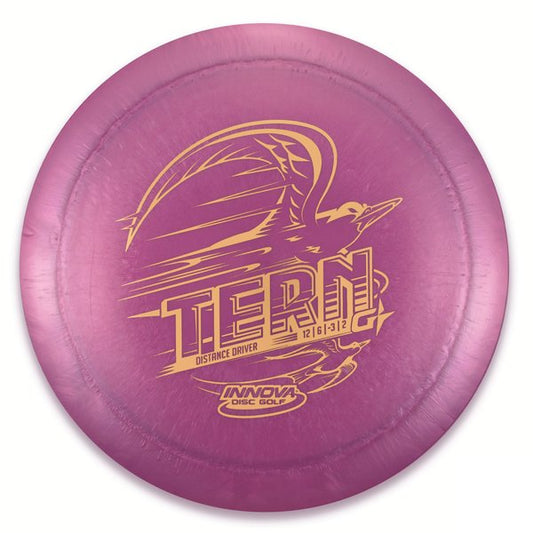 Innova Disc Golf Canada Gstar Tern distance driver Typical Quality	Regular Variety	Increased Control	Good for Windy Conditions	Versatile	Good Glide
