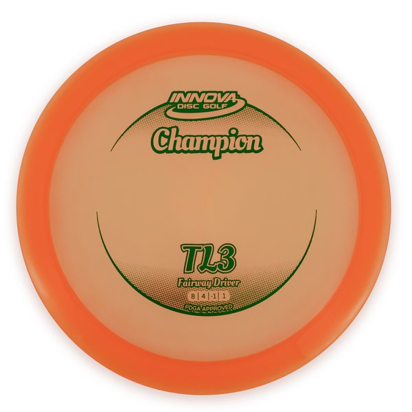 Innova Disc Golf Canada Star TL3 Innova Disc Golf Canada Champion TL3 Fairway Driver Maintains durability of premium plastics	Provides stability	Can be used in various conditions good glide No turn straight shots 
