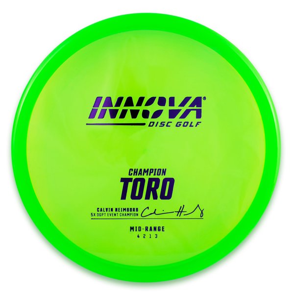 Innova Disc Golf Canada  Toro Mid-Range Disc Putter	Flexible	Champion	Soft Grip	Reliable Fade	Comfortable Feel	Controlled Turn grippy

