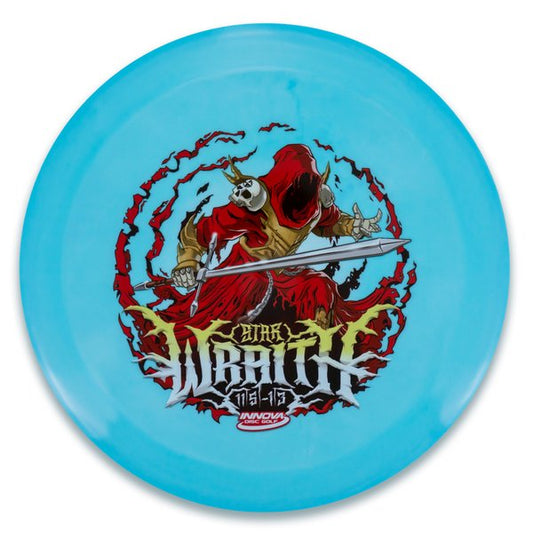 Innova Disc Golf Star Wraith Distance Driver Overstable	Cold  weather Reliable	Experienced Players	Headwind Use	star plastic	 all Weather Consistent high glide forehand friendly good grip premium feel 
