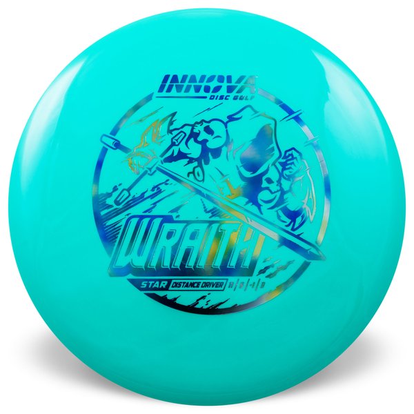 Innova Disc Golf Star Wraith Distance Driver Overstable	Cold  weather Reliable	Experienced Players	Headwind Use	star plastic	 all Weather Consistent high glide forehand friendly good grip premium feel 
