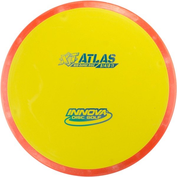 Innova Disc Golf Canada XT Atlas Superior grip	Good durability	Consistent flight path	Suitable for all skill levels	Good for distance and control	Versatile for different shots
